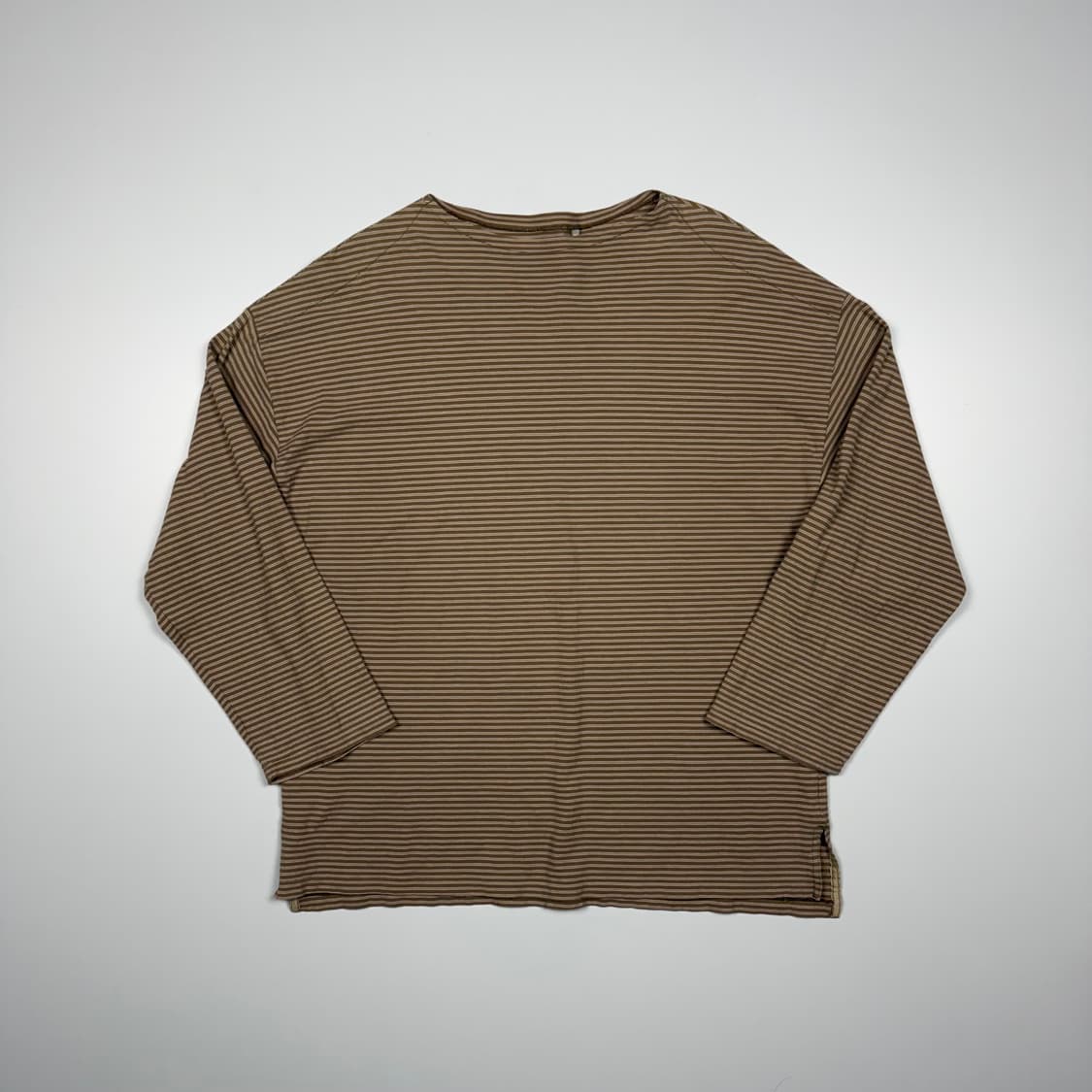 (100) 캡틴선샤인 하드트위스트 보더 보트넥 티셔츠 상품이미지1