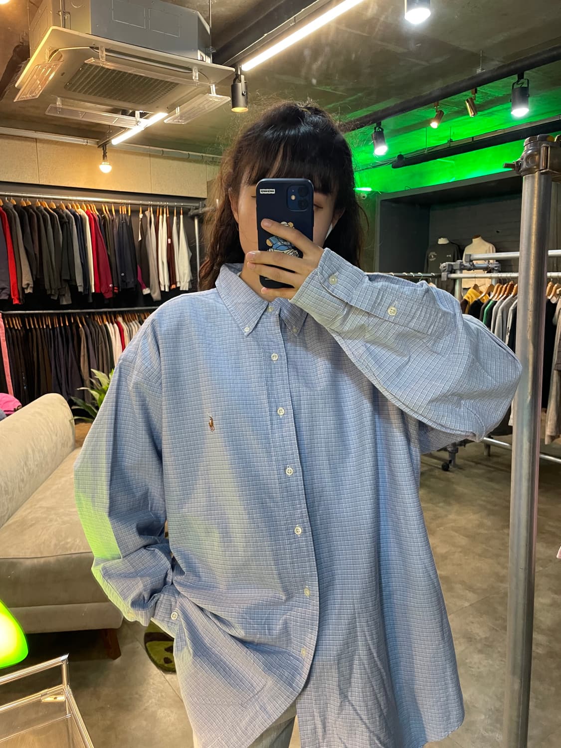 폴로 랄프로렌 체크 셔츠 블레이크 상품이미지1