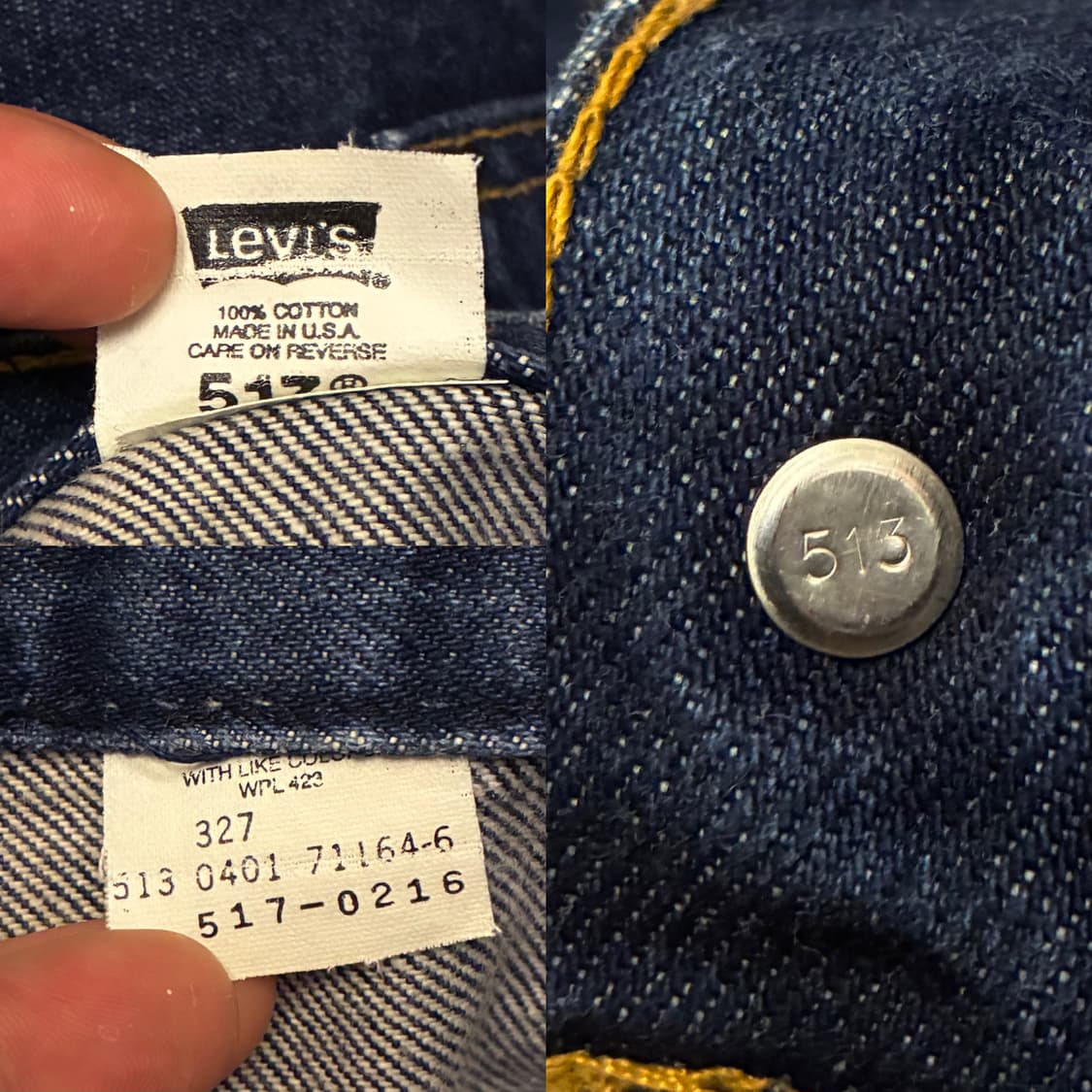 (32~33)00s USA Levis 빈티지 리바이스 517 진청 데님 상품이미지10