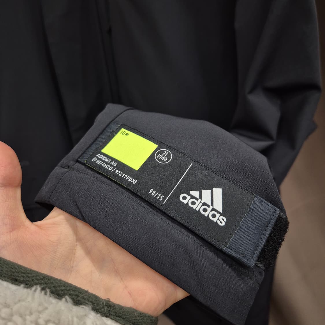 아디다스 테크 우븐 백 자켓 L 상품이미지4