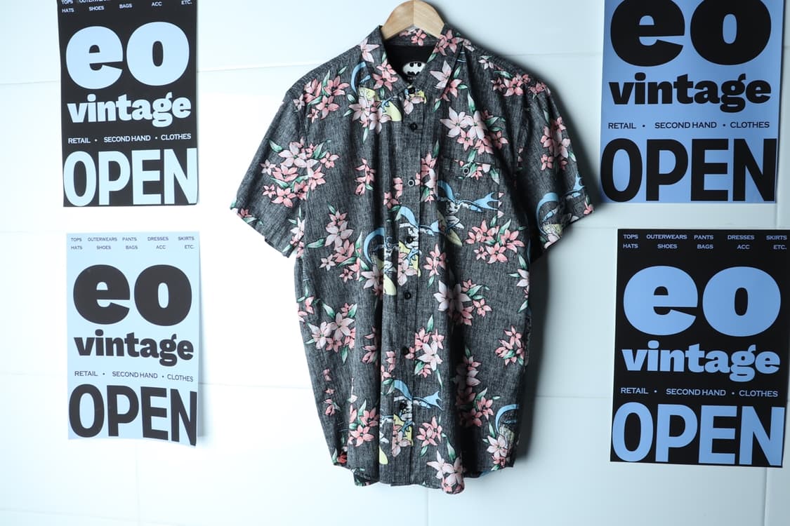 (L-XL) 브랜드빈티지 반팔셔츠 남방 USA 하와이안 패턴-H33088 상품이미지2