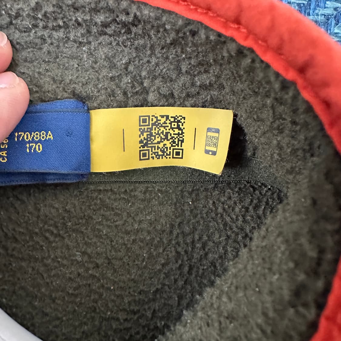 [18-20XL] 폴로 반집업 플리스 상품이미지3