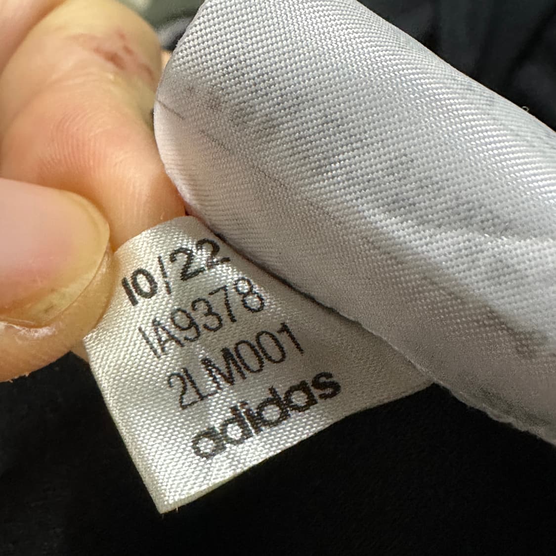 아디다스 삼선 블랙 트랙탑 xxl 상품이미지5