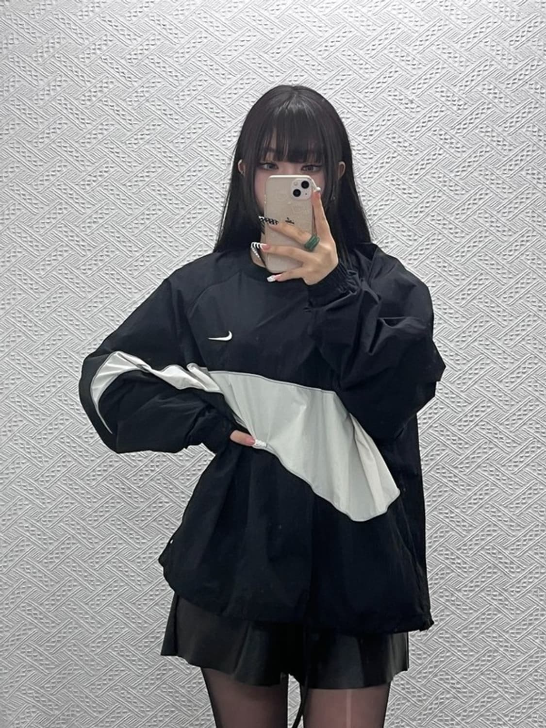 나이키 올드스쿨 스트릿 스포티 웜업 바람막이 XXL C10290 상품이미지2