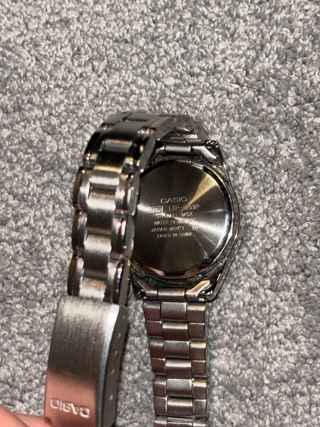 [희귀] 카시오 LTP 1259D-1A 블랙 S 상품이미지2