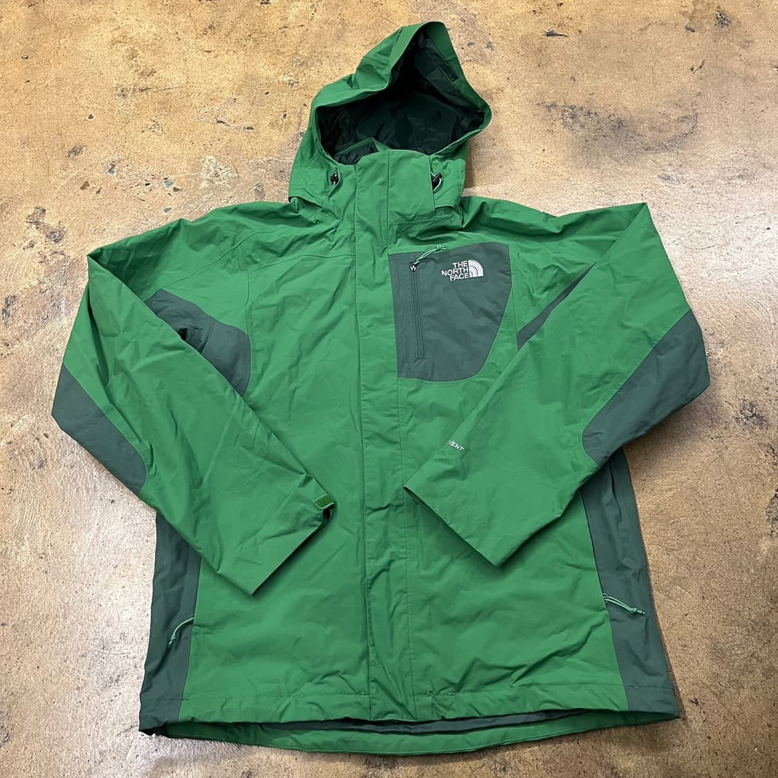 [정품/M] 노스페이스 그린 바람막이 자켓 b10 상품이미지2