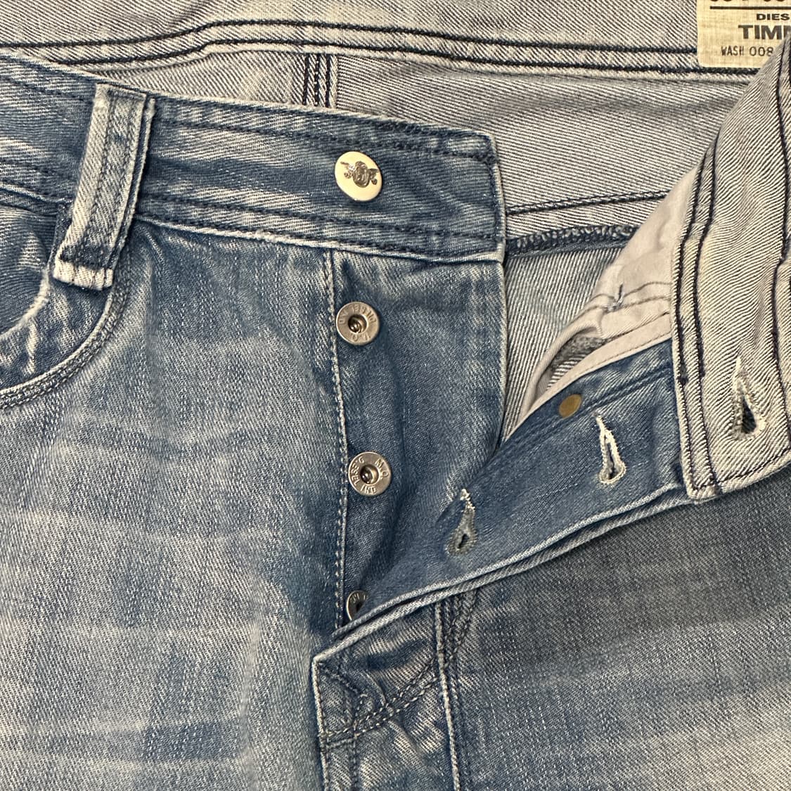 DIESEL 디젤 스터드 데님팬츠 (32) 펑크 상품이미지7