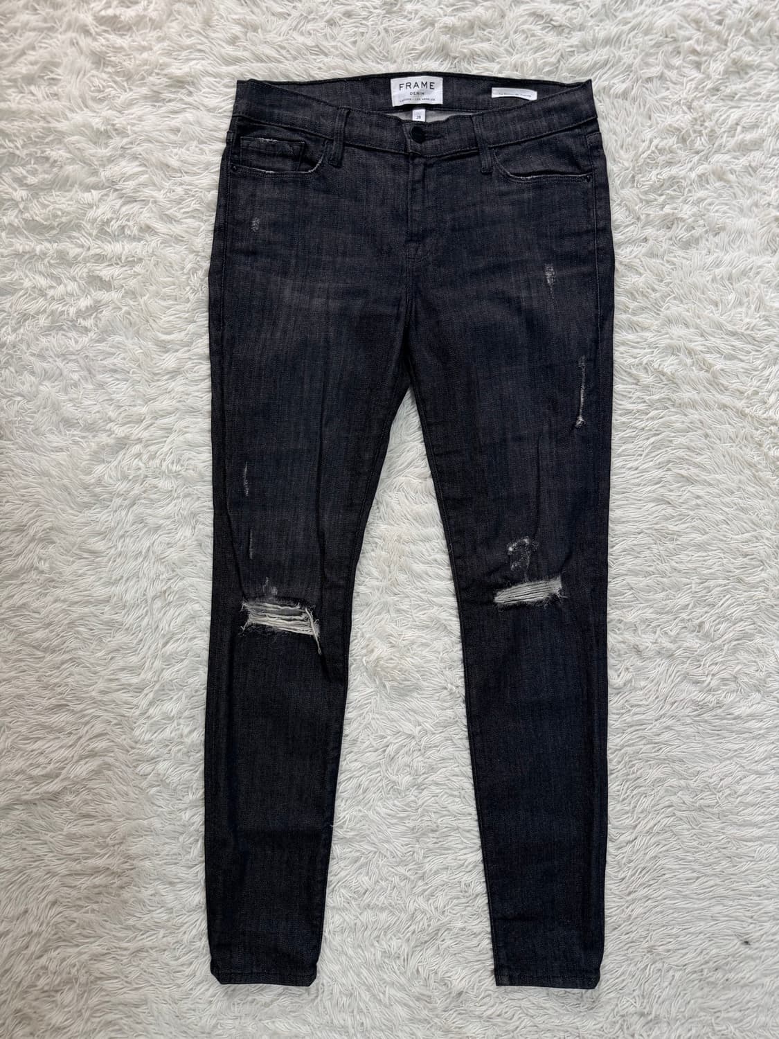 [프리미엄 디스트로이드] FRAME Denim 'Le Skinny de 상품이미지8
