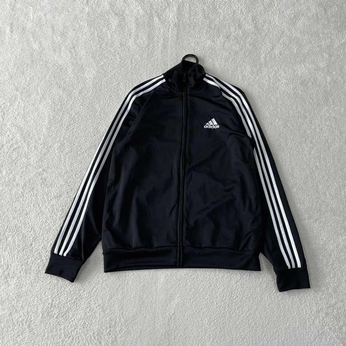 XL 아디다스 트랙탑 블랙 져지 105 삼선 상품이미지1