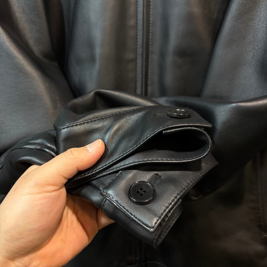 [XL] Doffjason 도프제이슨 램스킨 가죽 자켓 상품이미지2