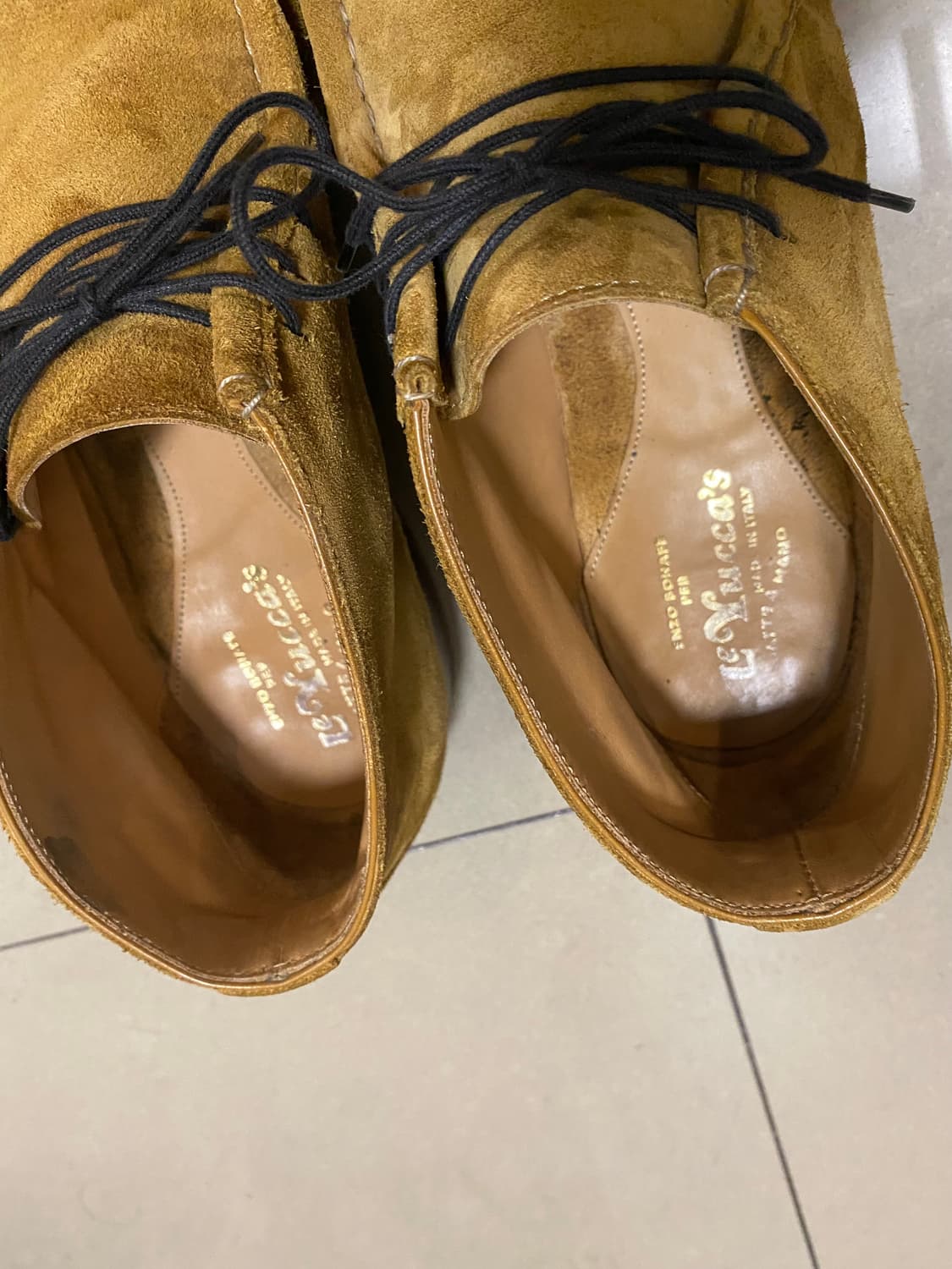 르유카스 leyuccas CASTORO 스웨이드 처카 41사이즈 상품이미지3