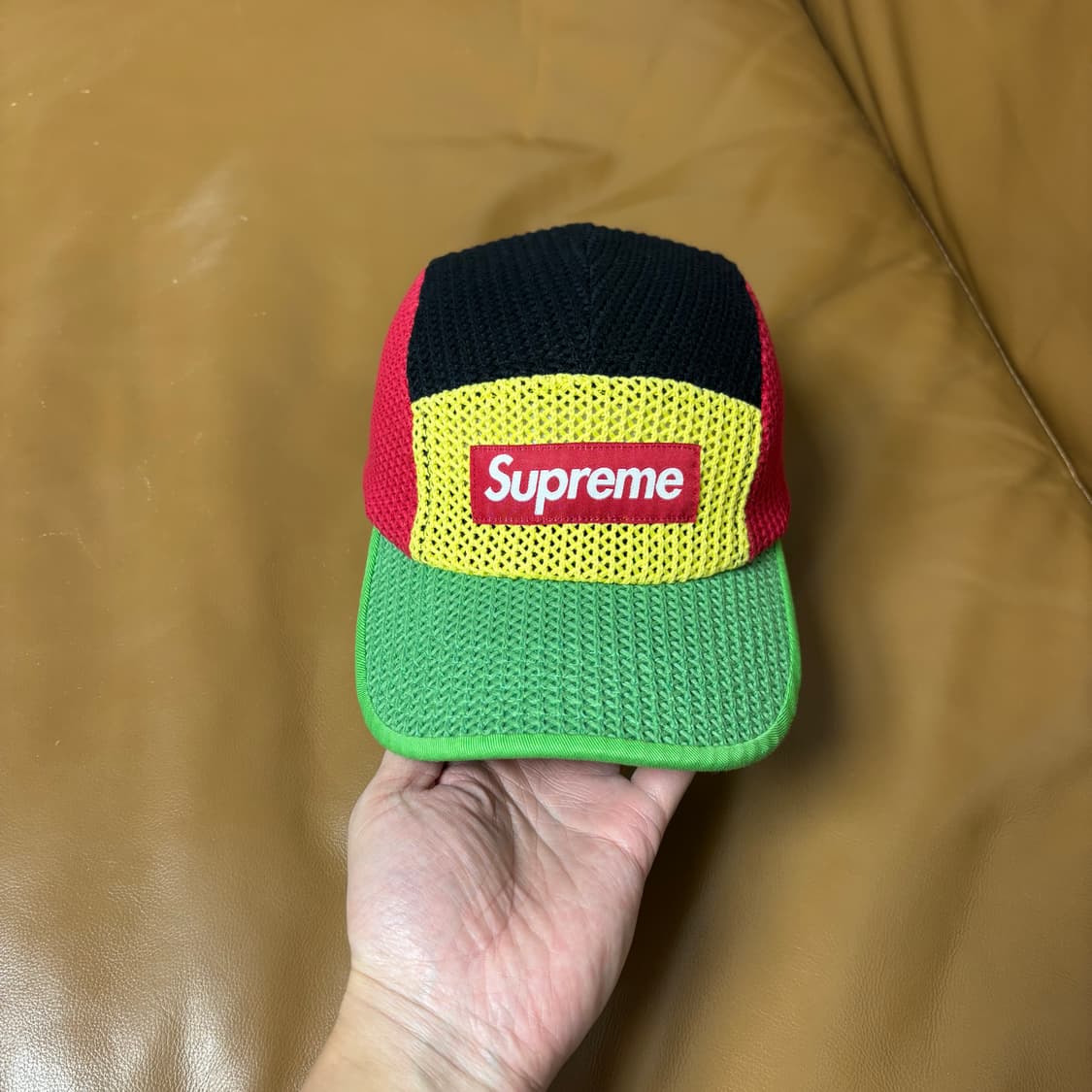 슈프림 캠프캡 모자 박스로고 스트링 멀티 컬러 상품이미지2