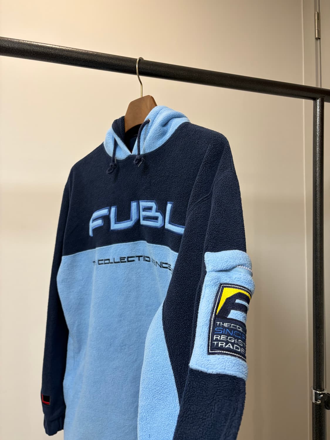 (95) Fubu 후부 올드스쿨 힙합 후리스 후드 상품이미지2