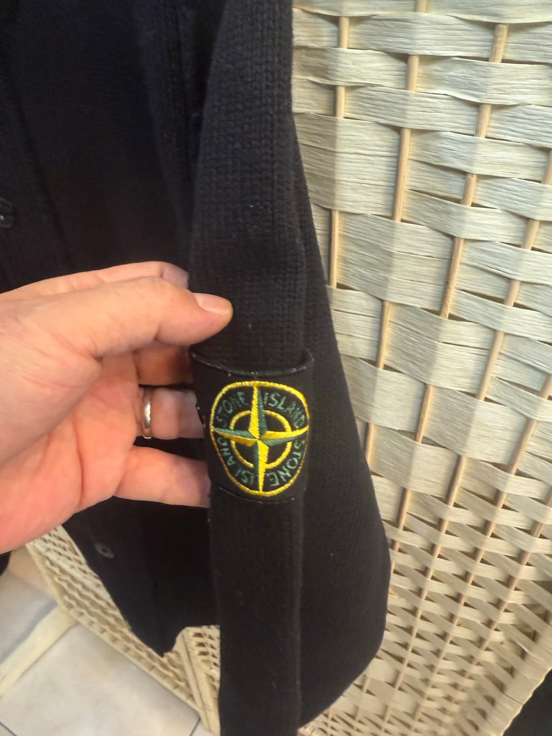 95 정품 스톤아일랜드 니트 자켓 팝니다 상품이미지2