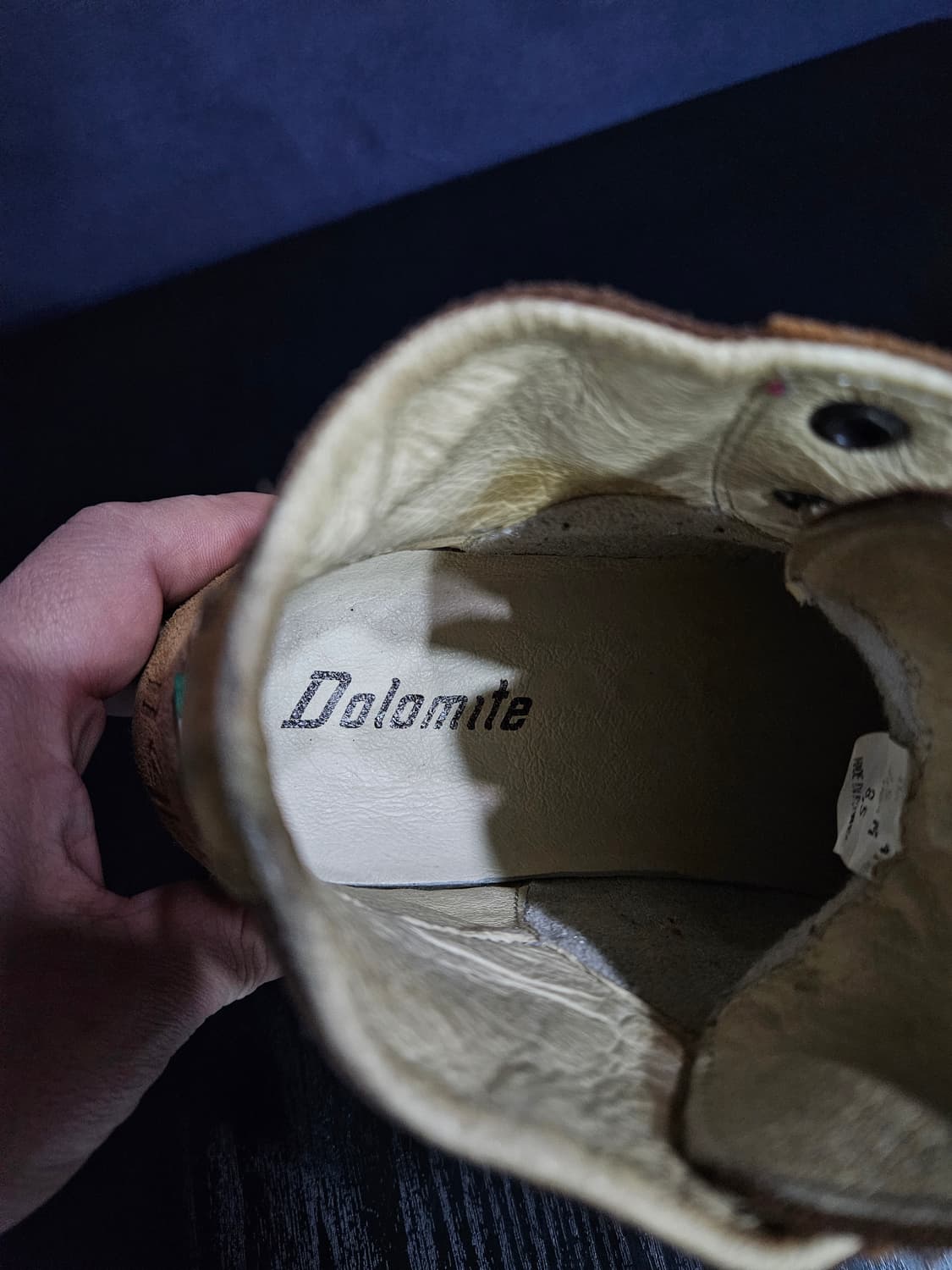 돌로미테 브라운 남성 260~265 하이탑 상품이미지4