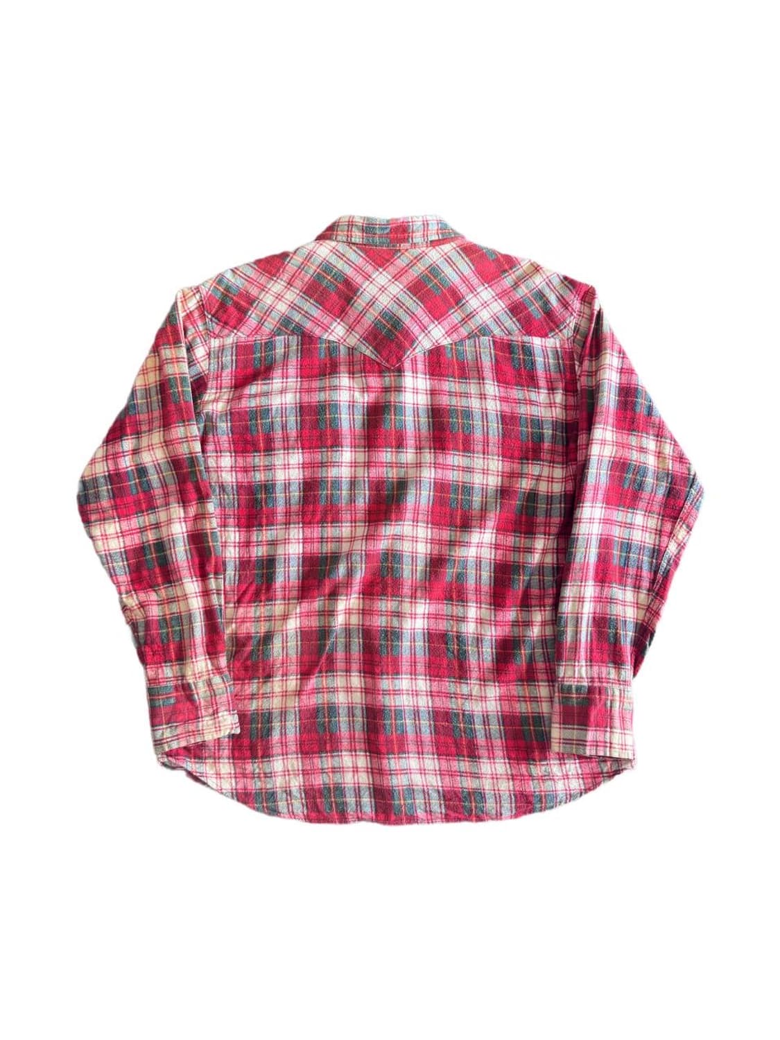 Pair shine check western shirts 상품이미지2