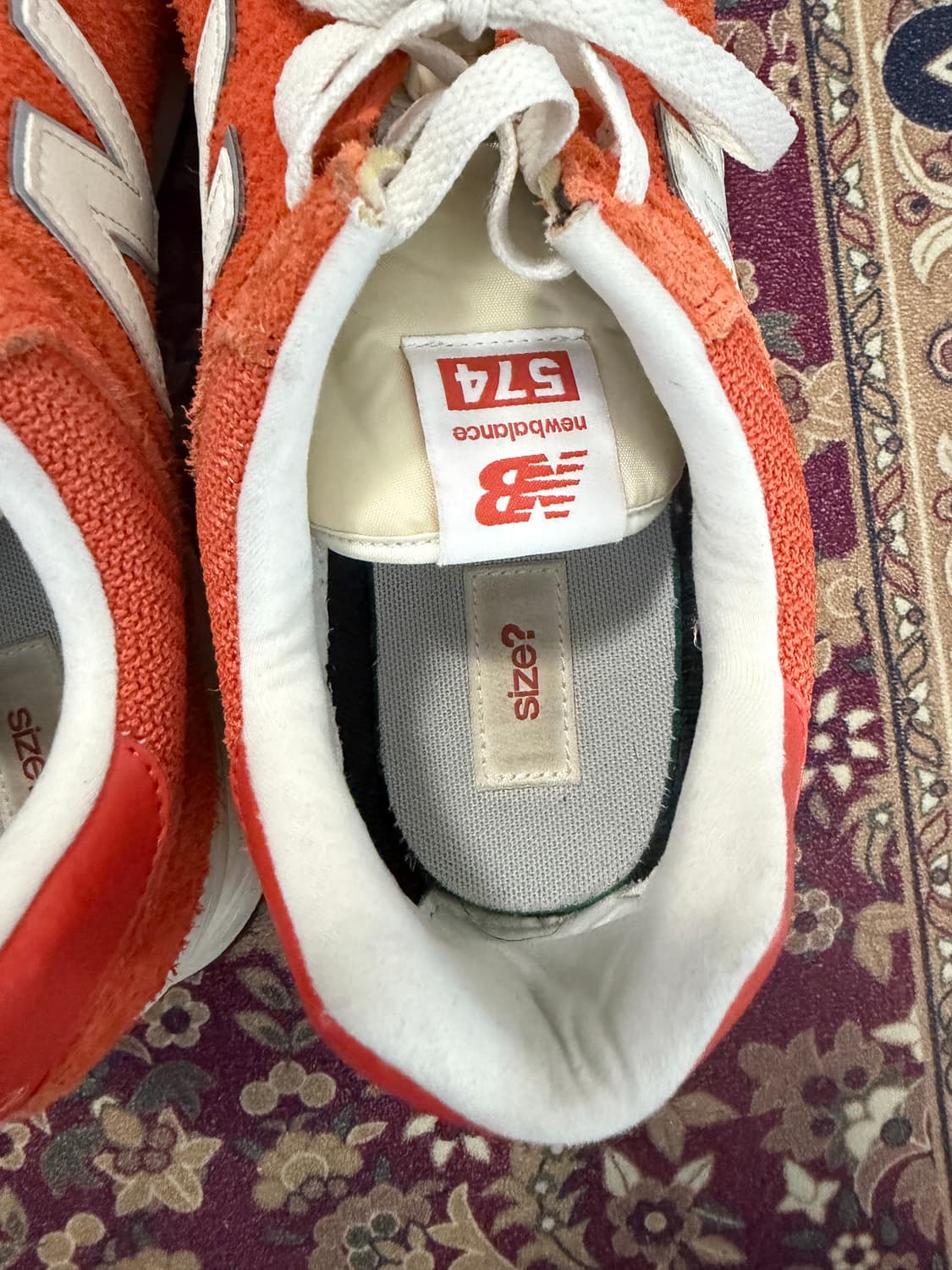 뉴발란스 Size 콜라보 오렌지 295사이즈 팝니다 상품이미지8