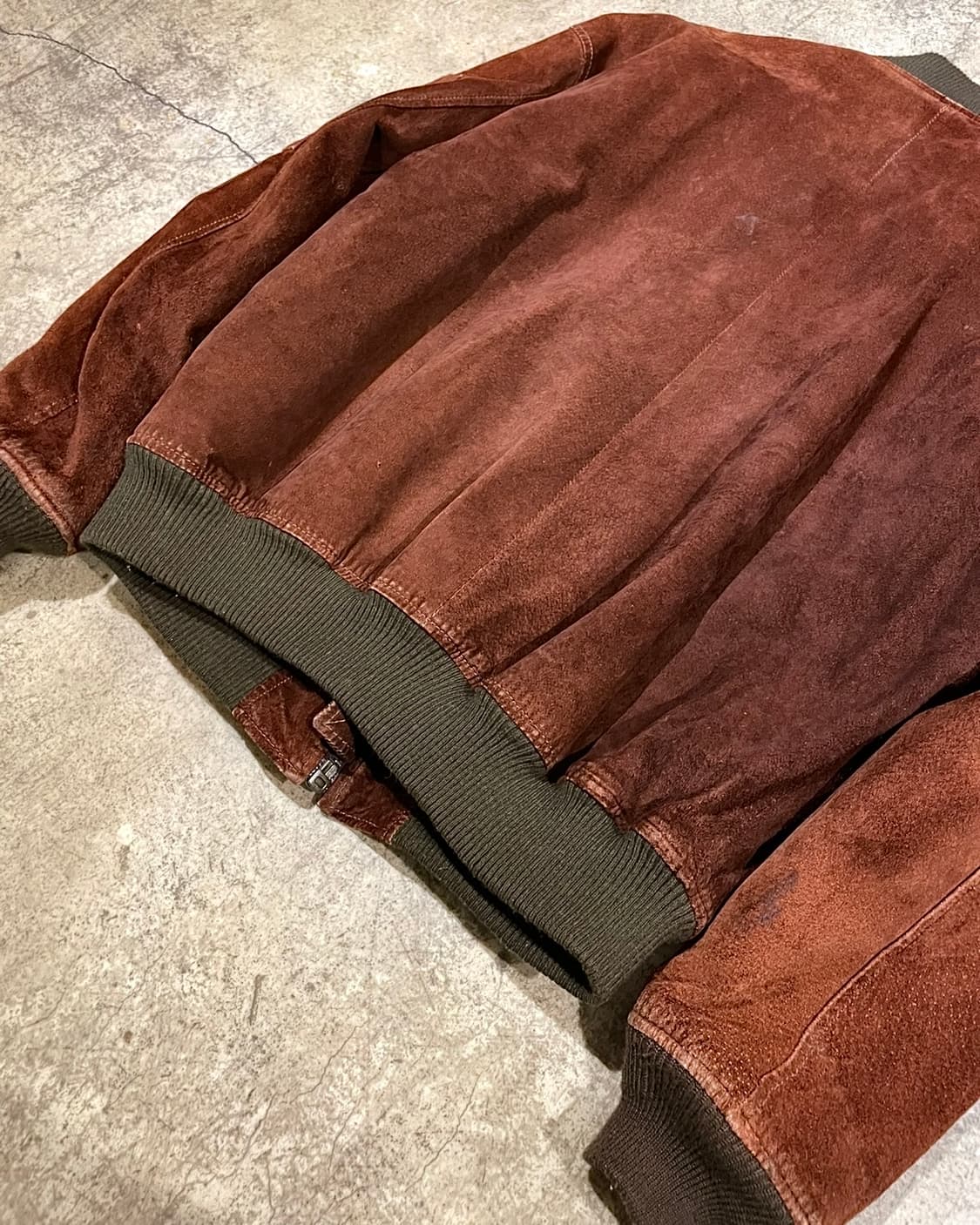 스웨이드 블루종 타입 자켓 (B5109) 상품이미지9