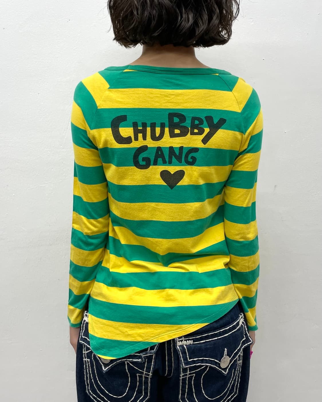 Rock Apple Asymmetric Green Long Sleeve 상품이미지5