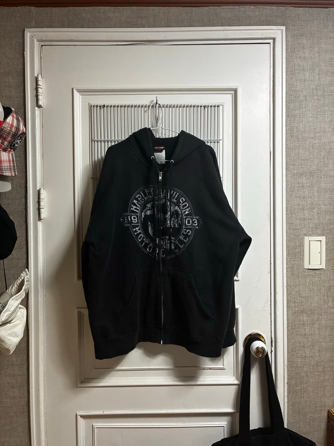 할리 데이비슨 후드집업 상품이미지1