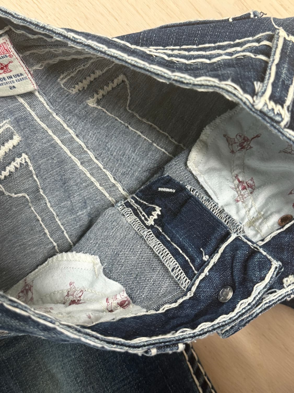 트루릴리전 부츠컷 데님 상품이미지7