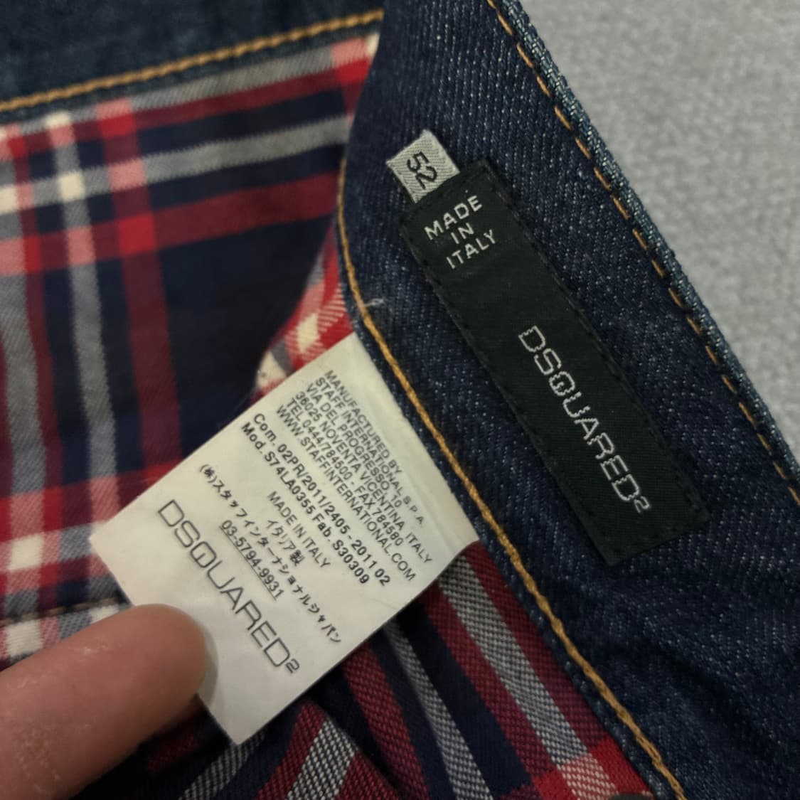 디스퀘어드2 데님 청바지 39 상품이미지5