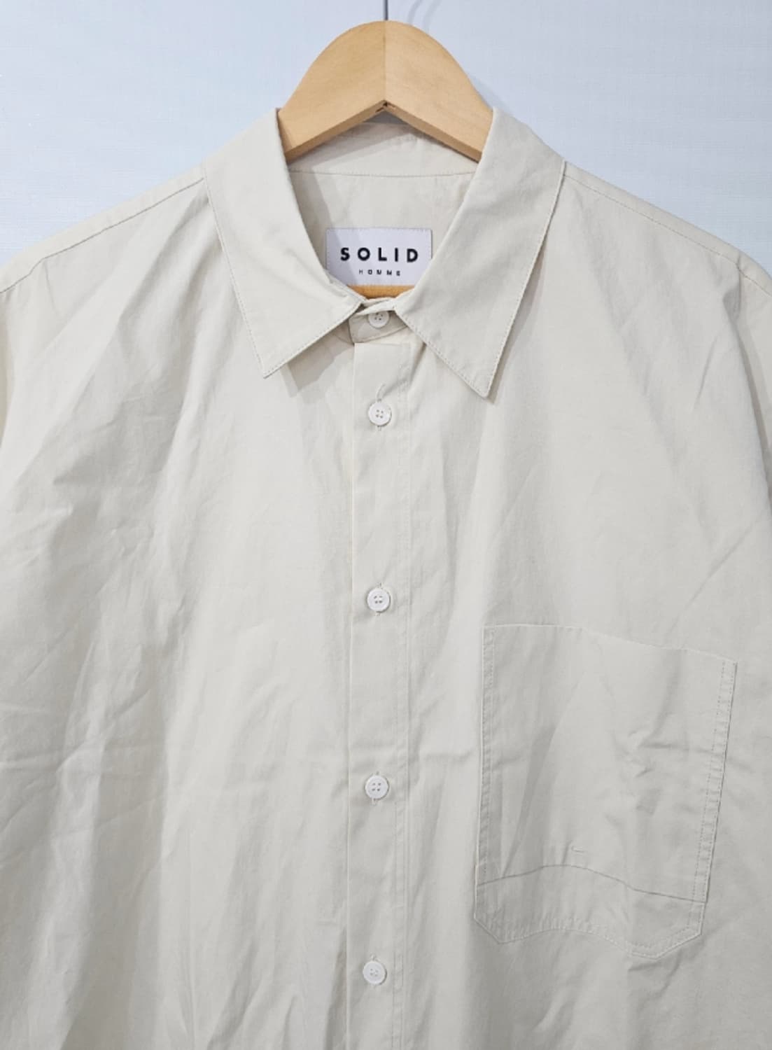 솔리드옴므 우영미 새상품 오버핏 셔츠 52 상품이미지8