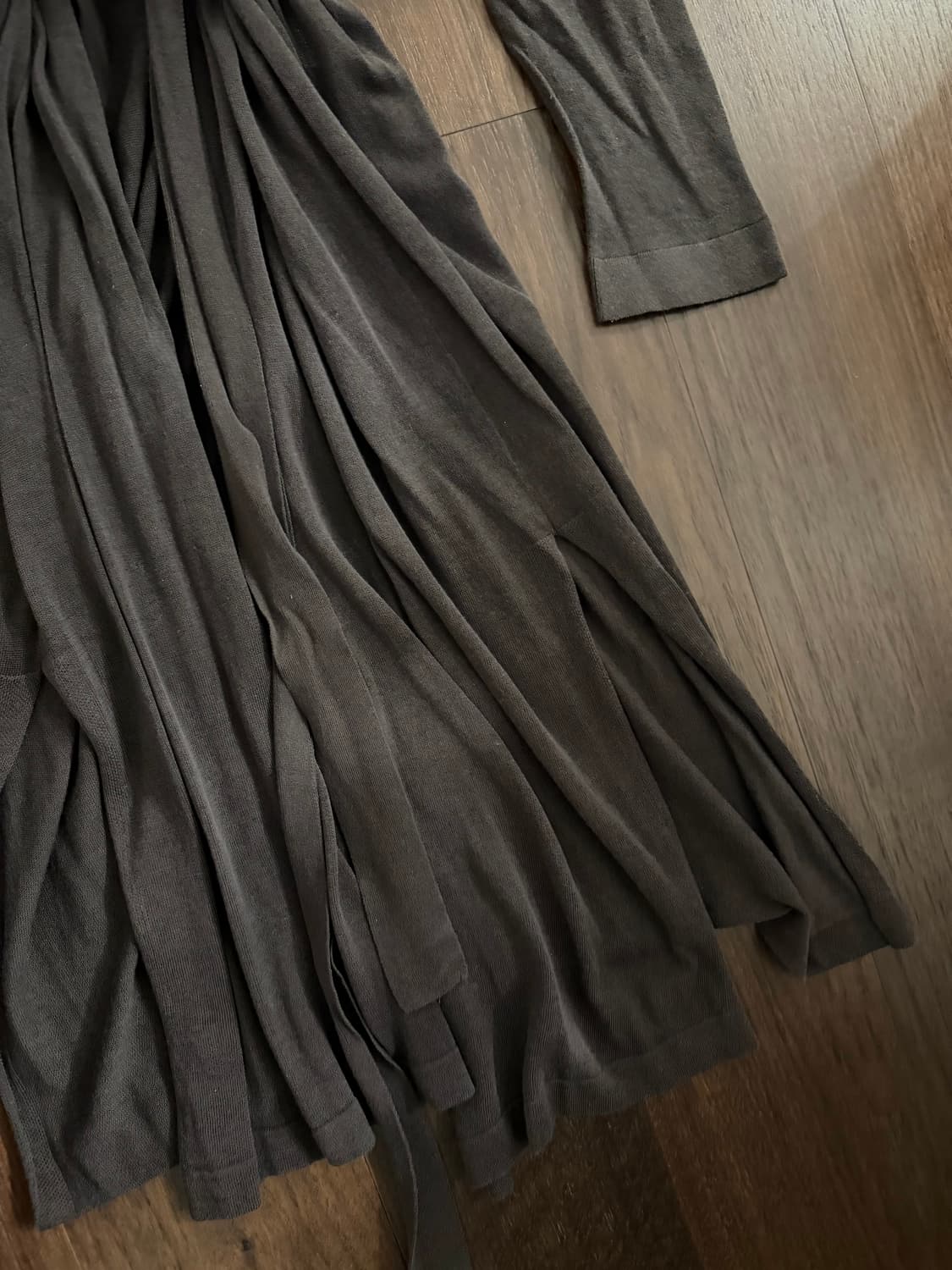 띠어리럭스 브라운 롱 가디건 상품이미지3