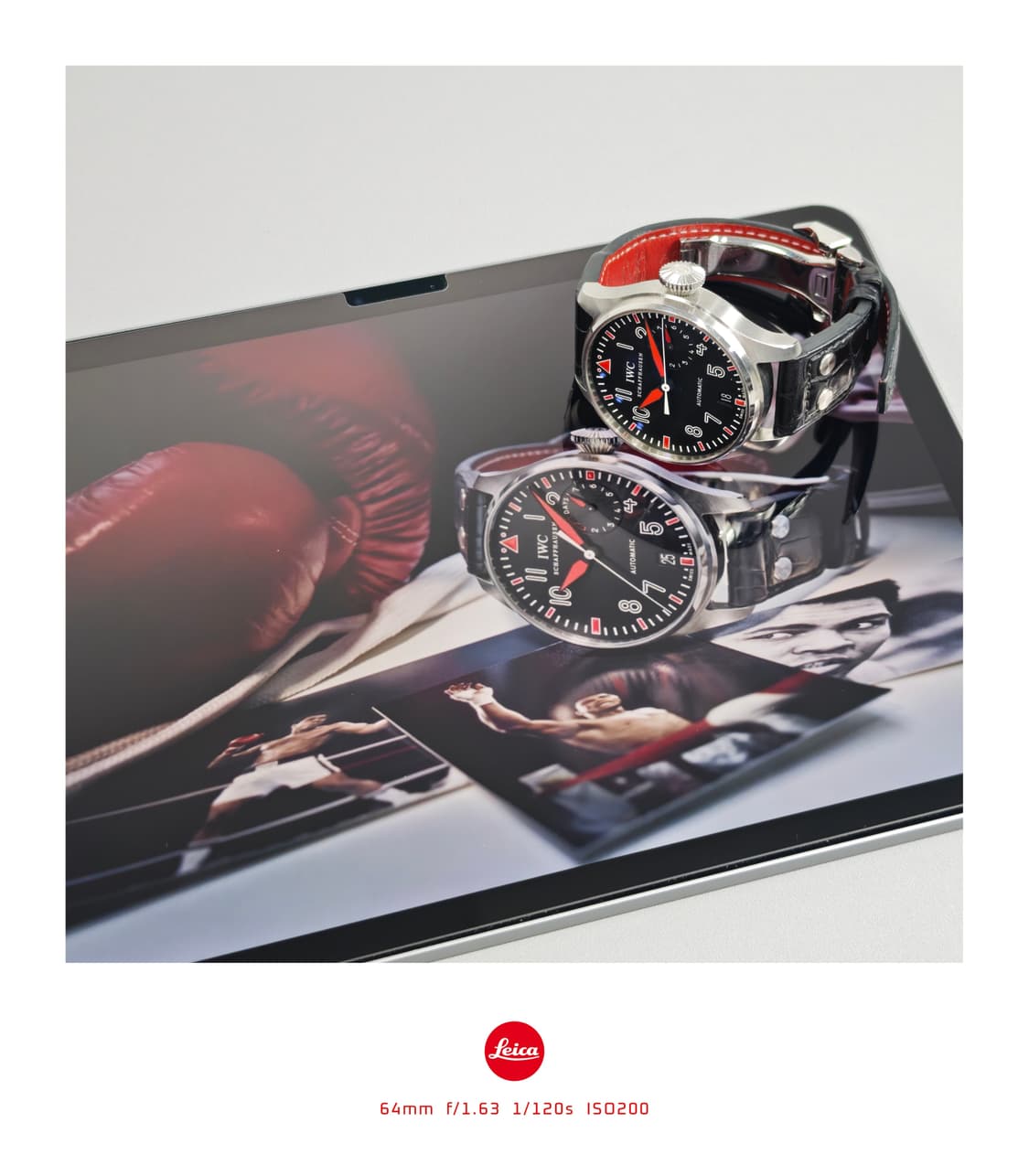 IWC 빅파일럿 무하마드 알리 70주년 한정판 스틸 오토 46mm 풀세트 상품이미지9