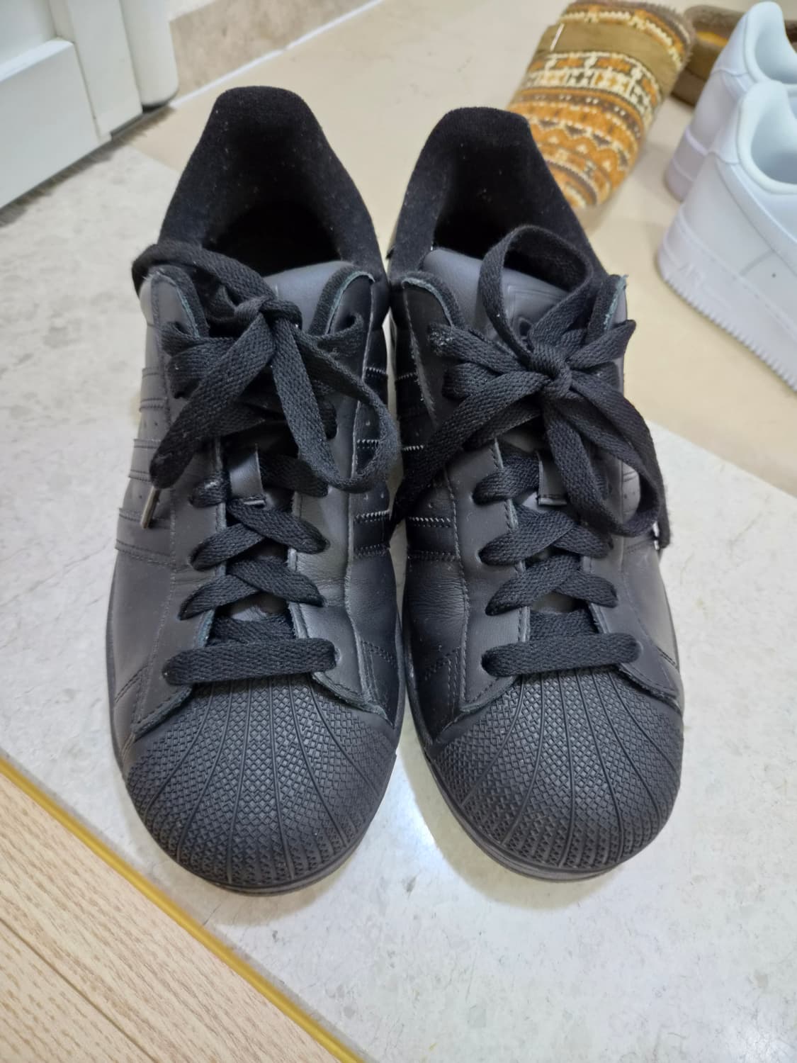 아디다스 슈퍼스타 2 II 운동화 블랙 JI0081 280사이즈 상품이미지1