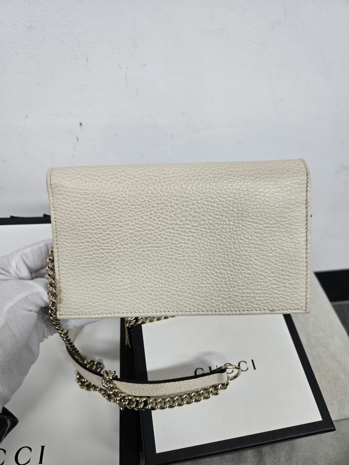 [보증서 정품] 구찌 인터로킹 숄더백 상품이미지3