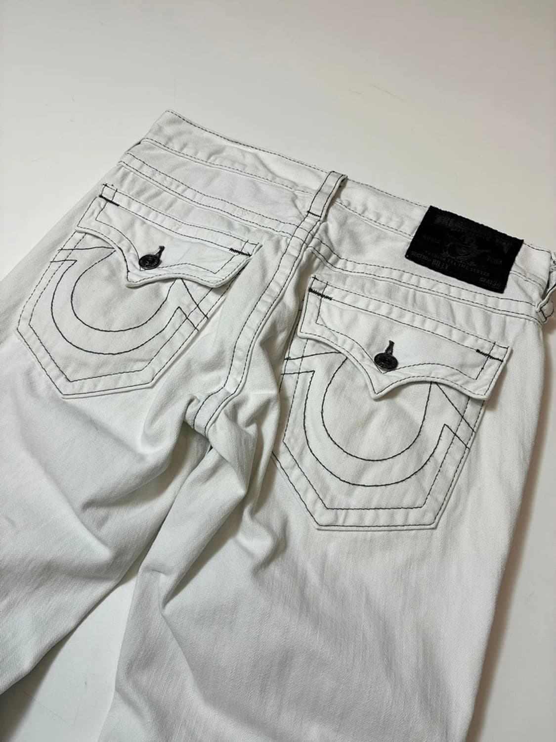 트루릴리젼 00s y2k USA 세미 부츠컷 데님 팬츠 PN8379 상품이미지5