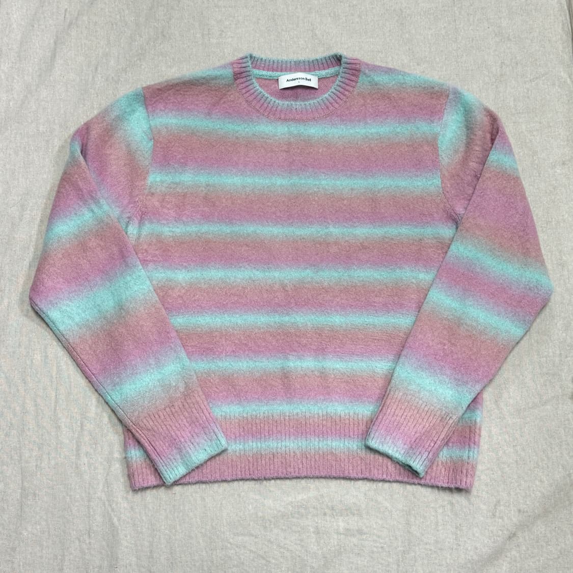 앤더슨벨 핑크 알파카 니트 L 상품이미지1