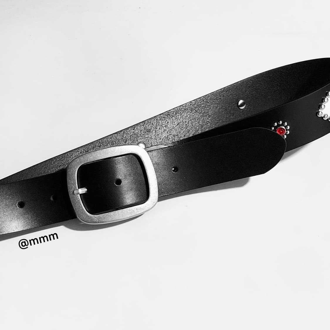 [Unisex] 잼스톤 빈티지 웨스턴 벨트 상품이미지2