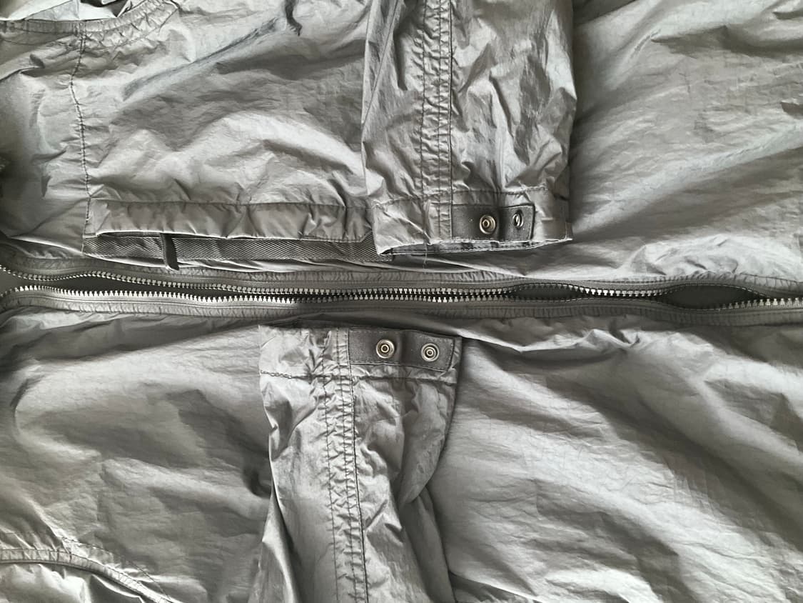 스톤아일랜드 크링클랩스 리나일론 오버셔츠 블랙 M 상품이미지3