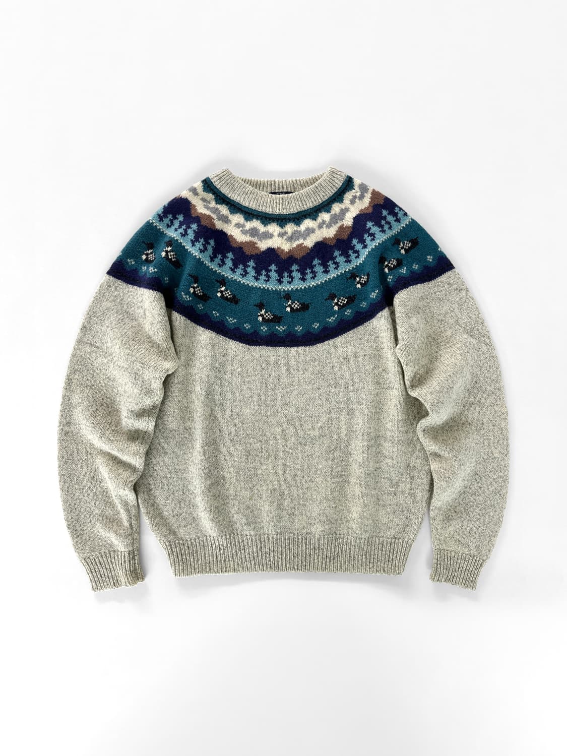 90s 빈티지 울리치 덕 스웨터 상품이미지2