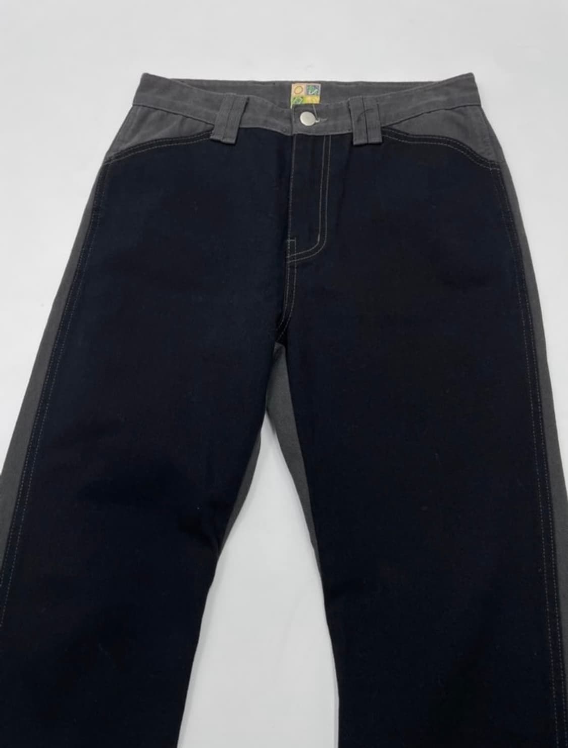 PANELLED FLARE DENIM JEANS 상품이미지2