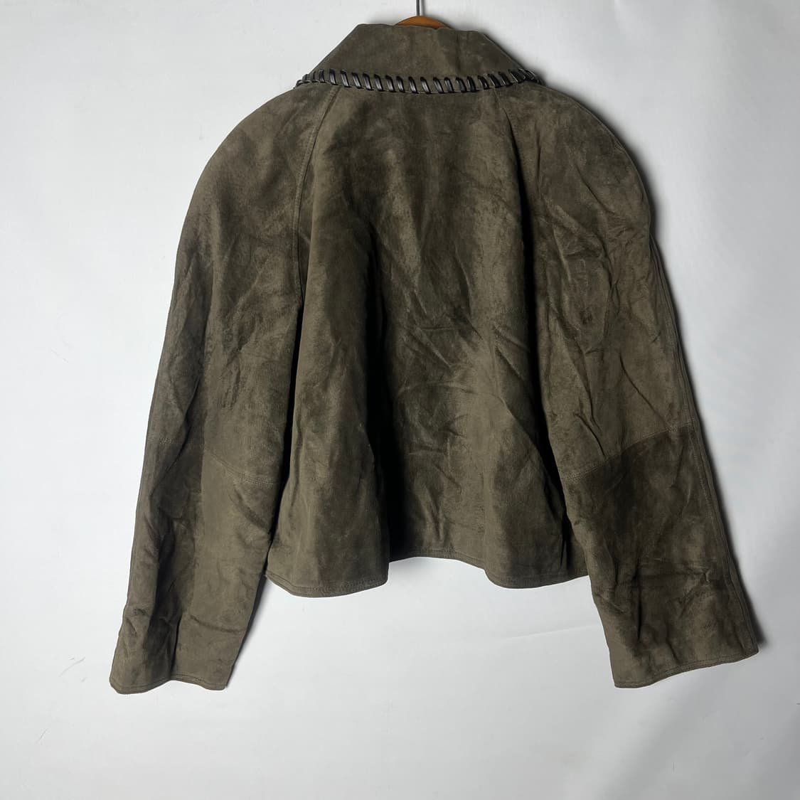 [JPN] 빈티지 스웨이드 크롭 레더자켓 상품이미지2