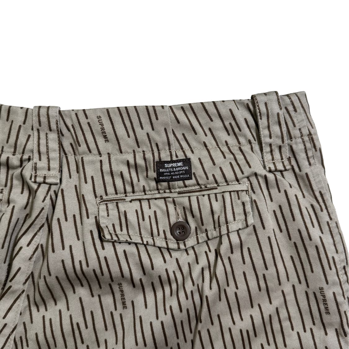 00‘s 올드 슈프림 레인드랍 카모 카고 팬츠 상품이미지5