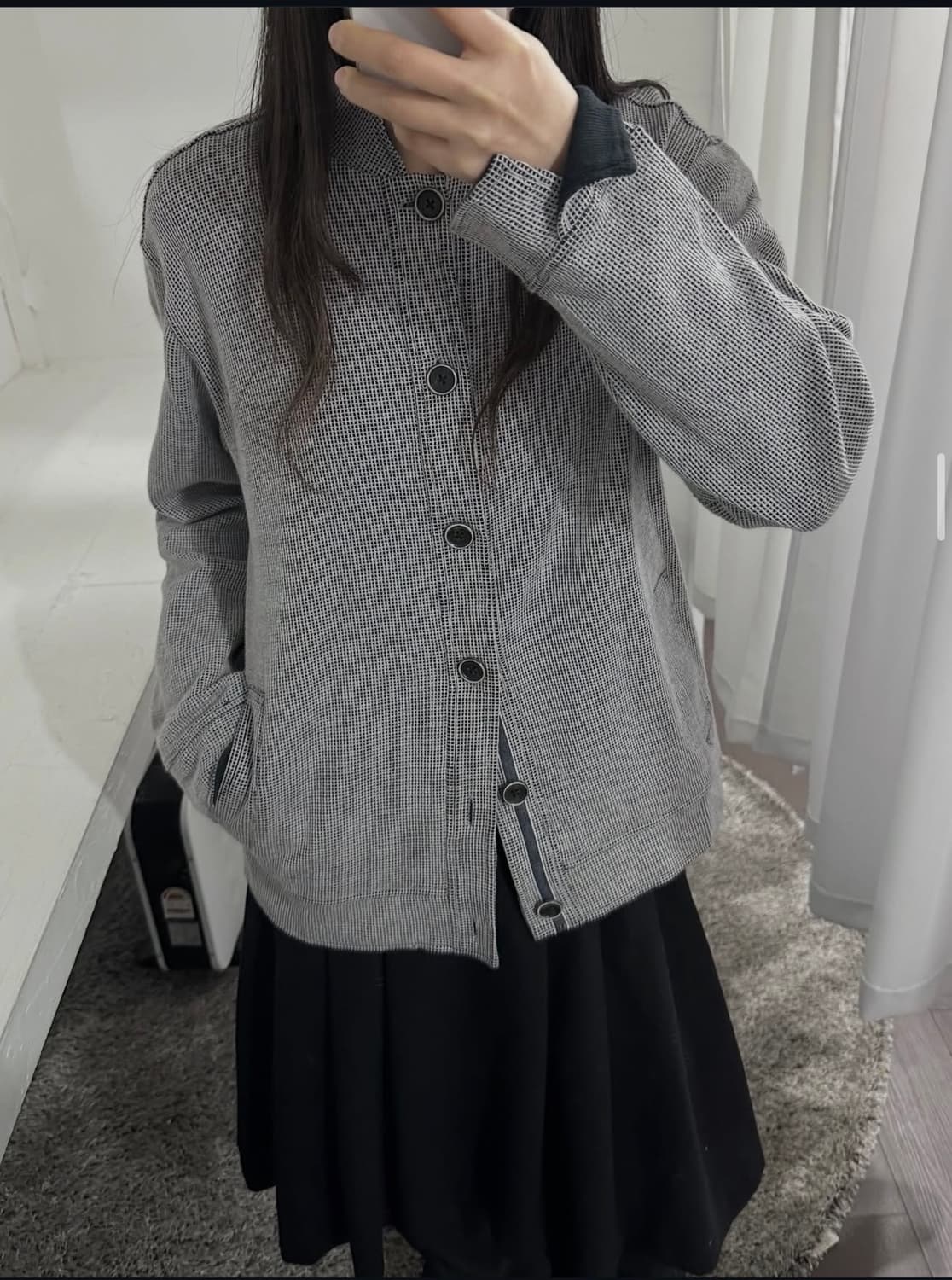 joseph abboud cotton button cardigan 상품이미지2