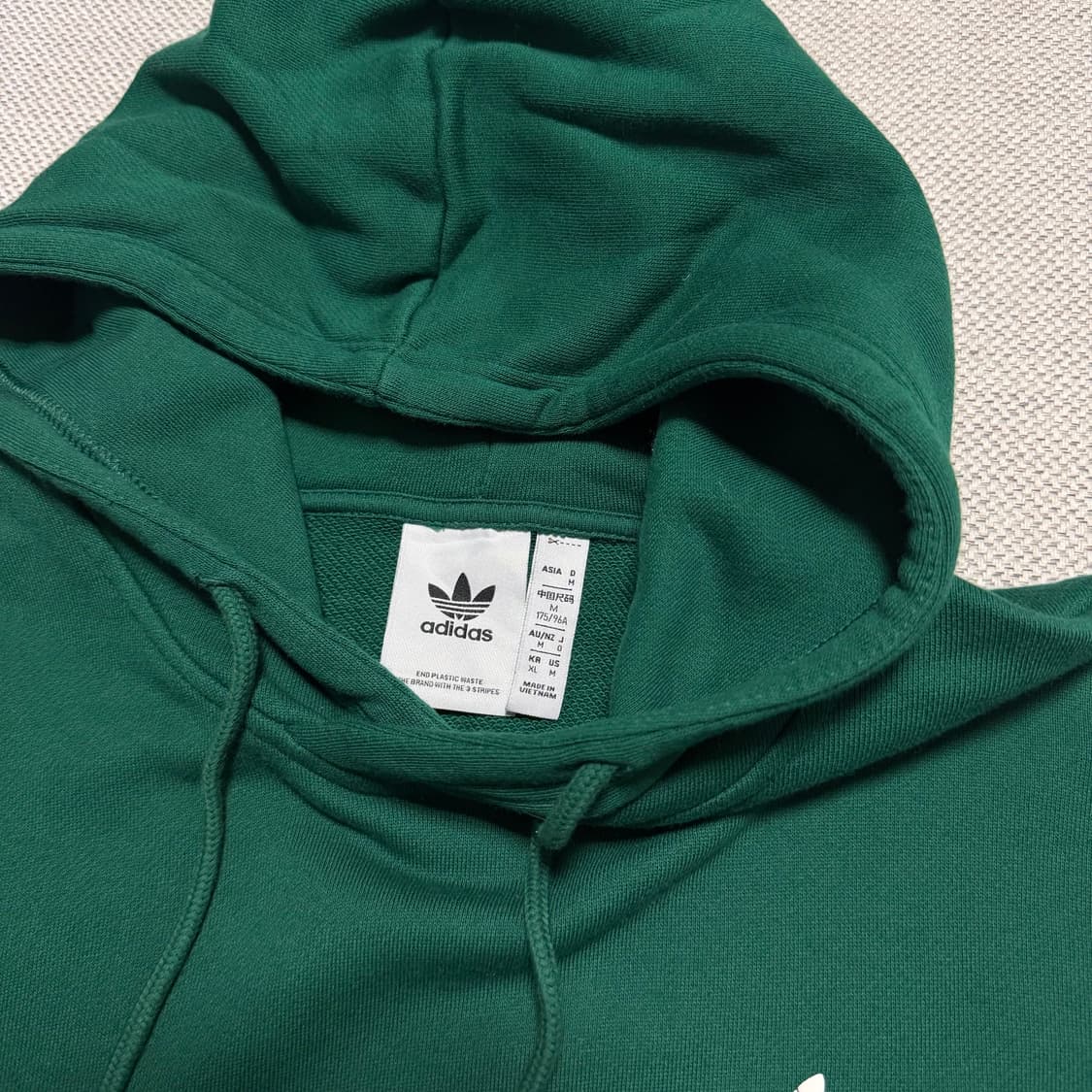 아디다스 멀티 로고 후드티 상품이미지3