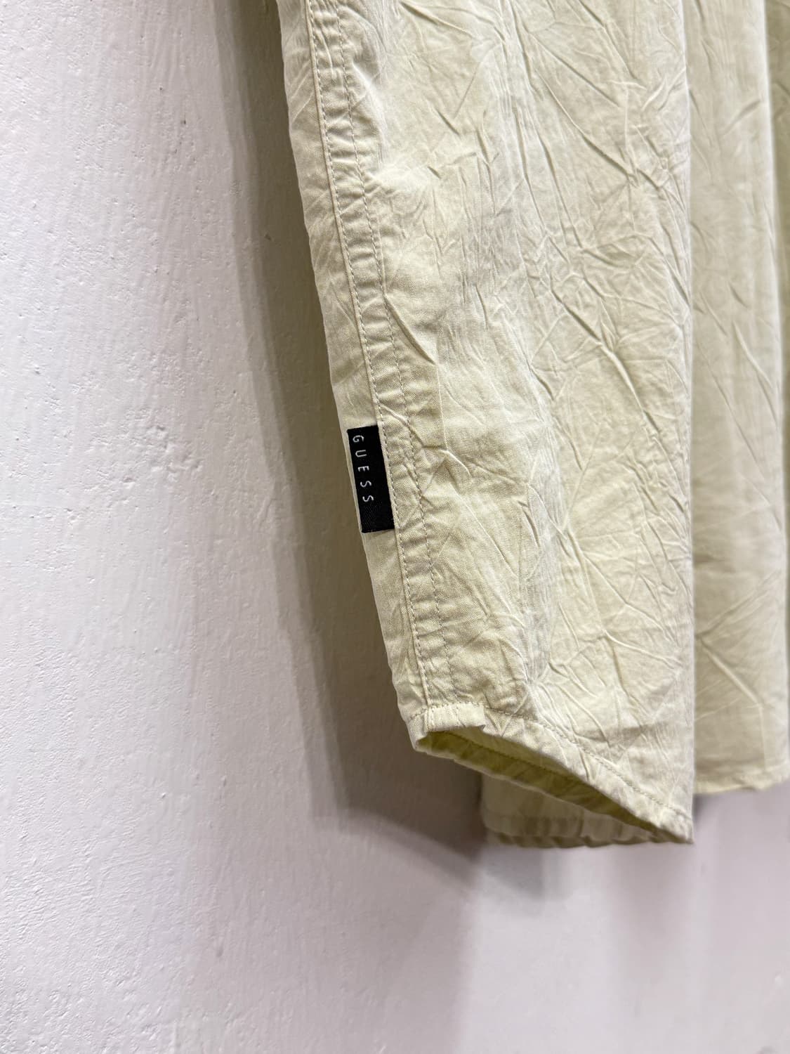 GUESS Crinkled Short Sleeve Shirt 상품이미지5