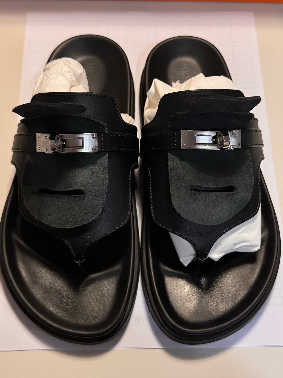 에르메스 엠파이어 Empire 샌들 슬리퍼 36.5사이즈(230~235) 상품이미지3