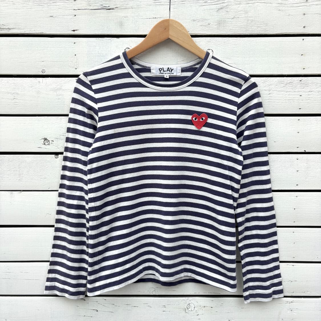 Comme des Garcons 꼼데가르송 스트라이프 롱슬리브 티셔츠 상품이미지1