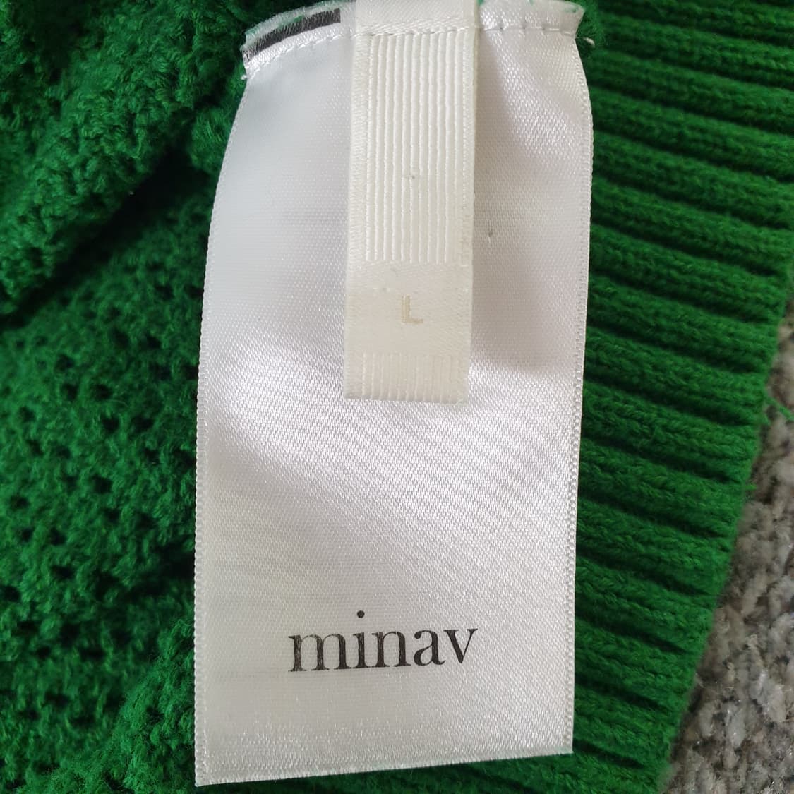 [무료배송] minav 반팔 니트 폴로 상품이미지3