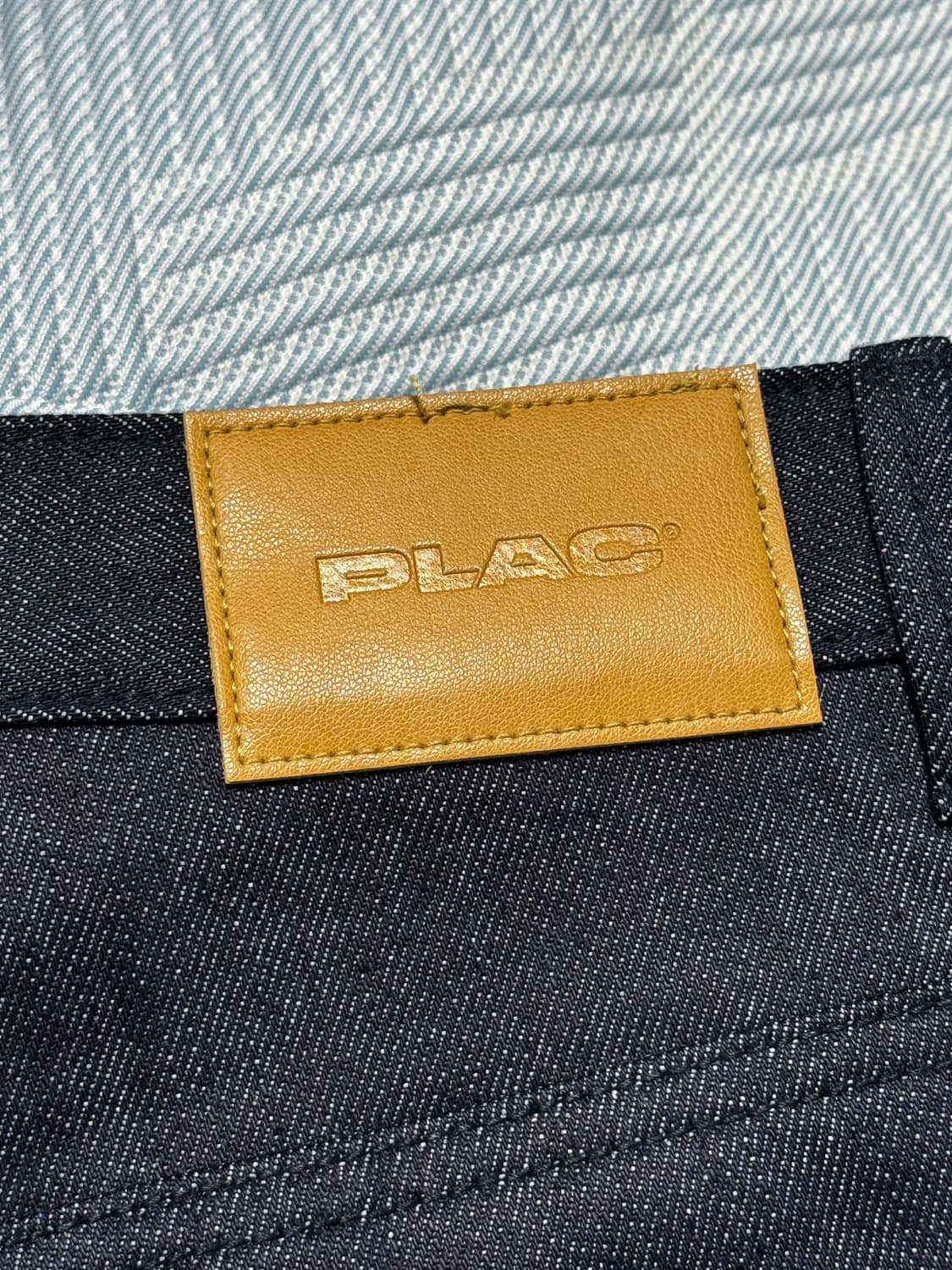 [30] PLAC 크롭 테이퍼드 데님팬츠 P51 블루 상품이미지3
