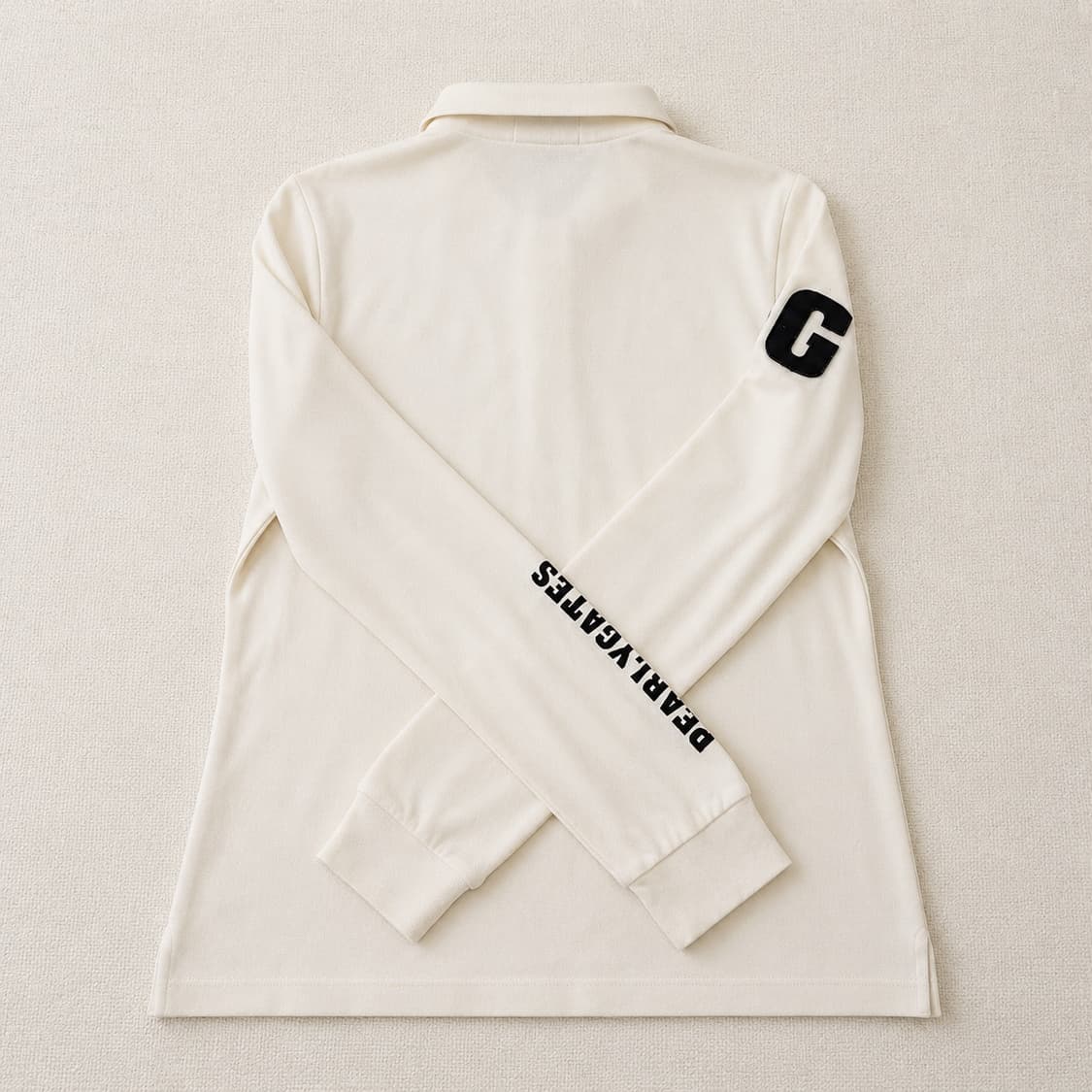 1) 파리게이츠 Ready 89 와펜 화이트 긴팔 카라티 상품이미지2