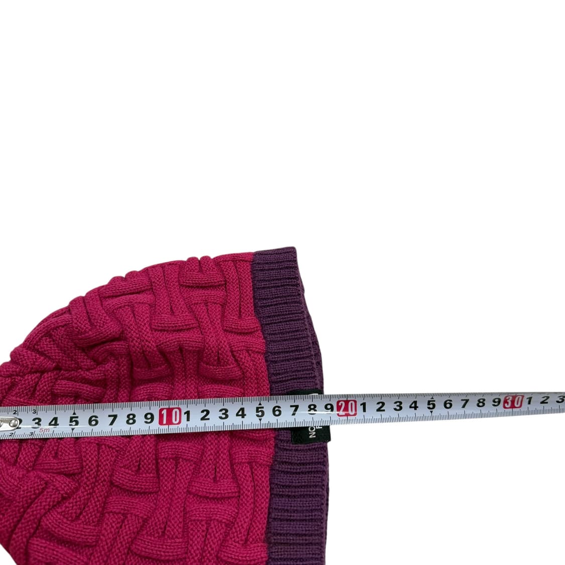 노스페이스 빈티지 아크릴 비니 모자 핑크퍼플 상품이미지6