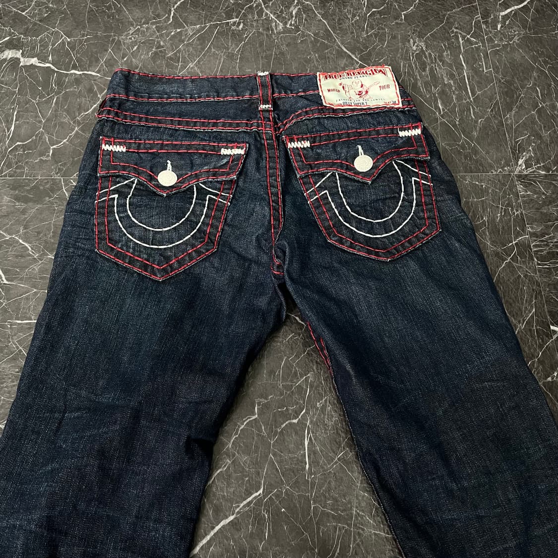 트루릴리전 Billy Super T 와이드 데님 팬츠 상품이미지4