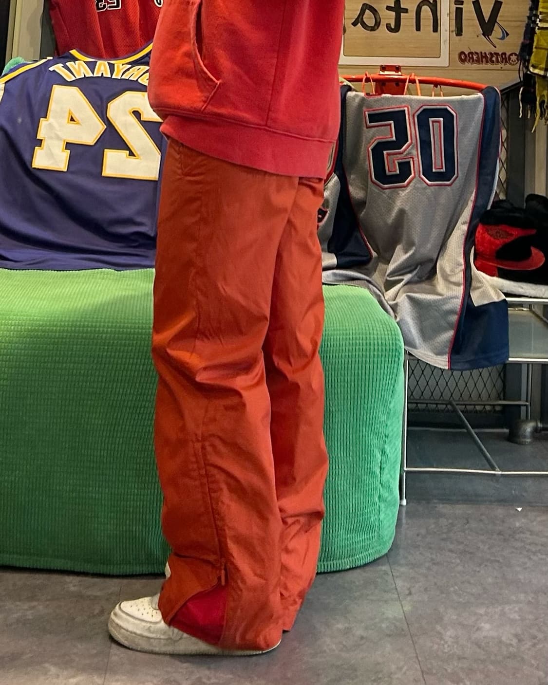 Nike orange track straight pts 상품이미지3